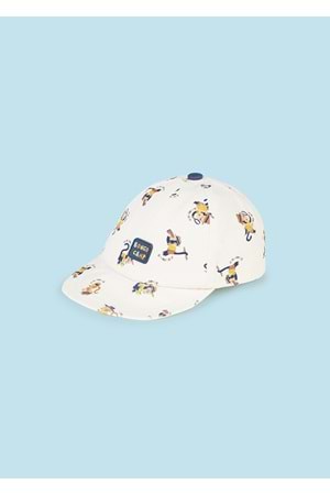 Mayoral Erkek Bebek Şapka Ecru 48 cm
