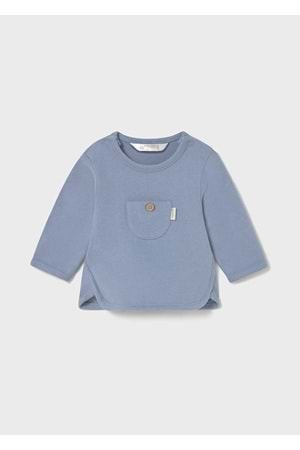 Mayoral Erkek Bebek Uzun Kol Tshirt - Mayoral - BEJ - 18-AY - 2057-BEJ-18-AY