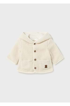 Mayoral Krem Bebek Yünlü Mont - Mayoral - KREM - 18-AY - 2402--KREM-18-AY