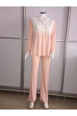AQUA Somon Kadın Pijama Takım - AQUA - SOMON - 40