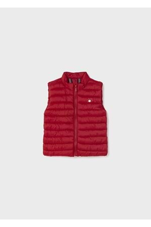 Mayoral Kırmızı Kız Bebek Gömlek Pantolon Yelek Set - MAYORAL - KIRMIZI - 36-AY
