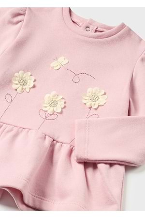 Mayoral Bebek Set Tayt Kadife - Mayoral - KREM - 36-AY - 2765-KREM-36-AY