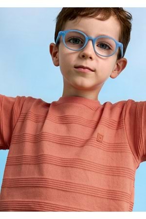 Mayoral Erkek Çocuk Tshirt - Mayoral - TURUNCU - 8 YAŞ - 3028-TURUNCU-8 YAŞ