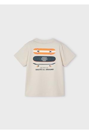 Mayoral Erkek Çocuk Tshirt - Mayoral - KREM - 5 YAŞ - 3039-KREM-5 YAŞ