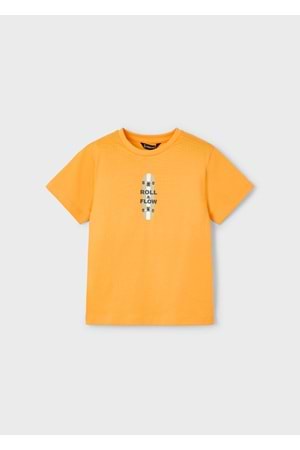 Mayoral Erkek Çocuk Tshirt - Mayoral - TURUNCU - 7 YAŞ - 3039-TURUNCU-7 YAŞ