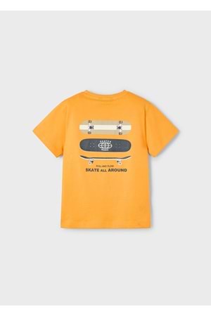 Mayoral Erkek Çocuk Tshirt - Mayoral - TURUNCU - 7 YAŞ - 3039-TURUNCU-7 YAŞ