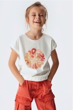 N.K. UNSEA Ekru Kız Çocuk Tshirt - N.K. UNSEA - ECRU - 14 YAŞ - 34330-ECRU-14 YAŞ