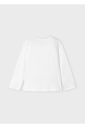 Mayoral Beyaz Çocuk Tshirt - Mayoral - BEYAZ - 4 YAŞ - 4005--BEYAZ-4 YAŞ
