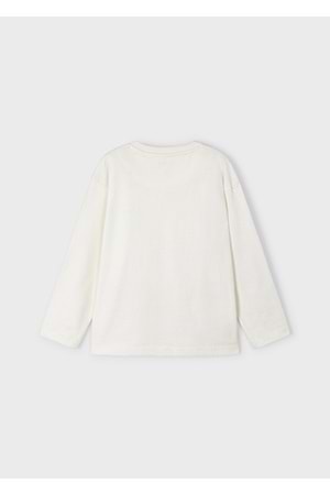 Mayoral Krem Çocuk Tshirt - Mayoral - KREM - 5 YAŞ - 4038-KREM-5 YAŞ