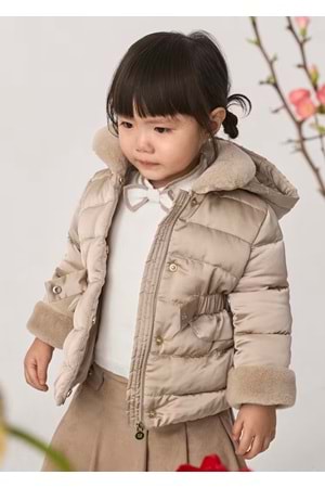 Kız bebek mont 12 AY - Abel & Lula - VİZON - 12-AY - 5873-VİZON-12-AY