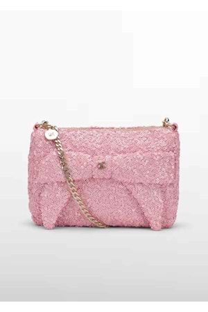 Kız Çocuk Payetli Küçük Çanta - Abel & Lula - PEMBE - 4 YAŞ - 5933-PEMBE-4 YAŞ
