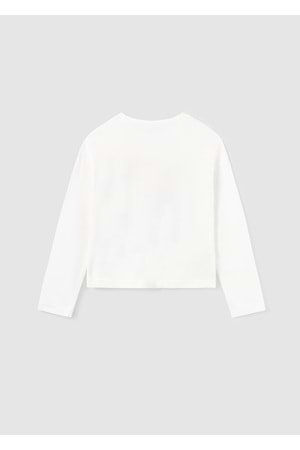Mayoral Çocuk Tshirt - Mayoral - BEYAZ - 10 YAŞ - 7056--BEYAZ-10 YAŞ