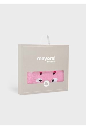 Mayoral Kız Bebek Kapşonlu Havlu - Mayoral - RENKLİ - 0-6 AY - 9459-RENKLİ-0-6 AY