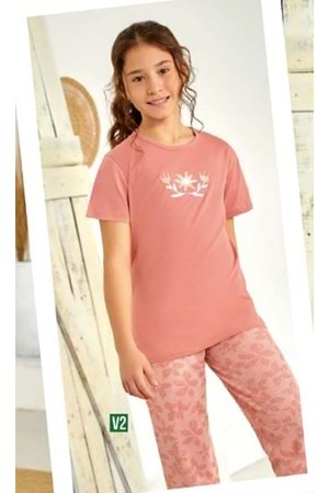 ELSİMA KIZ ÇOCUK PİJAMA TAKIMI - ELSİMA - PEMBE - 10 YAŞ - B3119-PEMBE-10 YAŞ