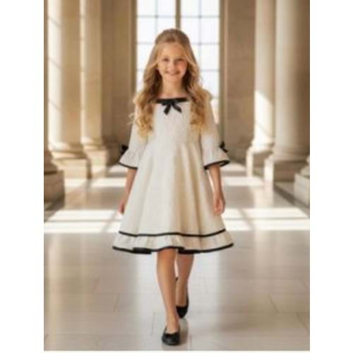 Pixina Kız Çocuk Fırfırlı Elbise