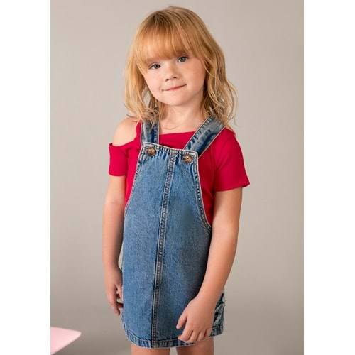 Mayoral Kız Çocuk Kot Elbise