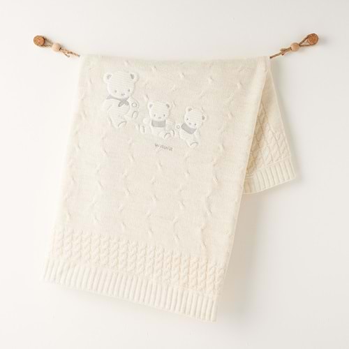 Andywawa Kız Bebek Triko Battaniye