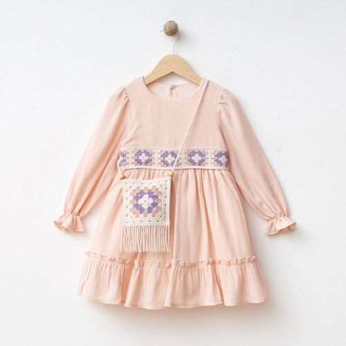 Kız çocuk müslin elbise