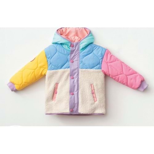 Haribo Kapşonlu kız çocuk mont