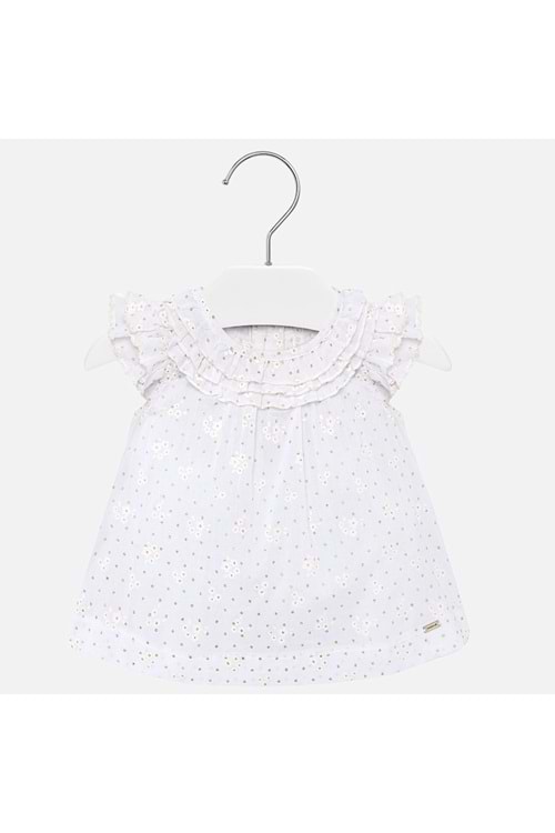Mayoral krem kız bebek buluz