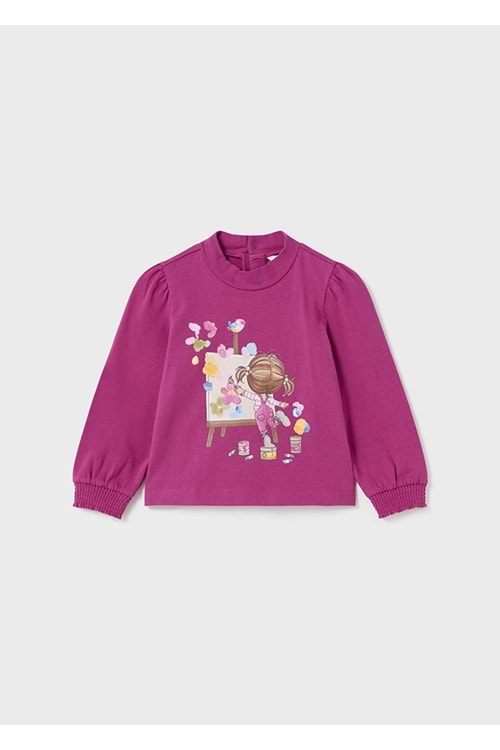 Mayoral Mor Bebek Uzun Kollu Tshirt