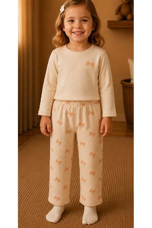 Eslenza Kız Çocuk Pijama Takımı