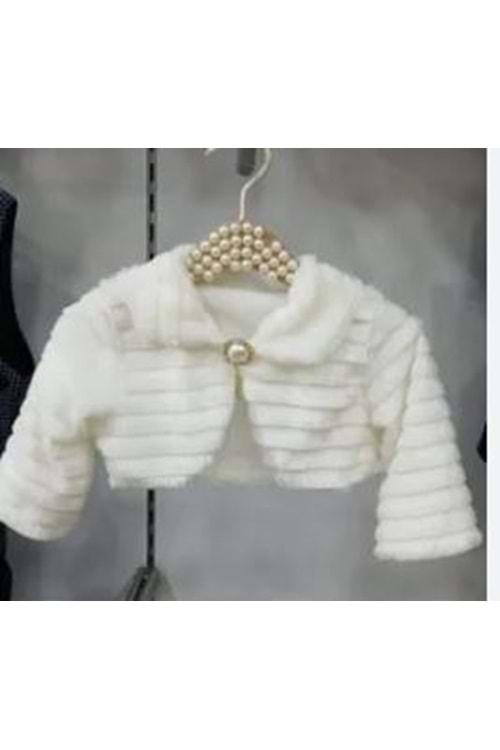KÜRK BOLERO peluş - KREM