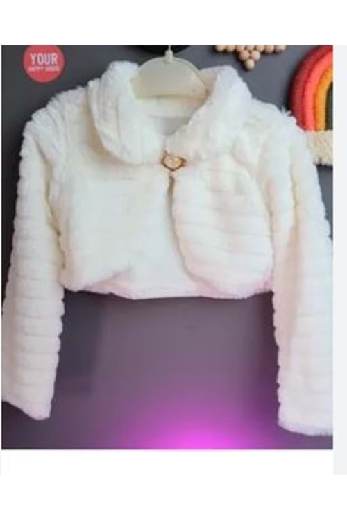 KÜRK BOLERO peluş - KREM