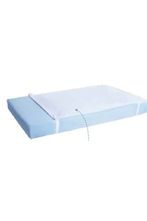 Yatak koruyucu çarşaf 60x120 beyaz