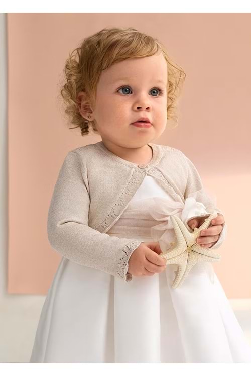 Kız bebek ince baharlık merserize bolero