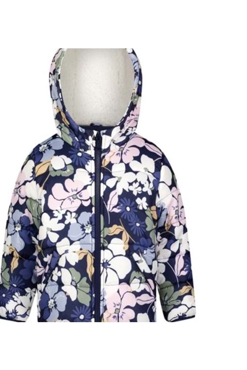 Carter's Kız Çocuk çiçekli mont