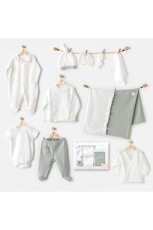 Andywawa Kız Bebek Hastane Çıkışı 10LU Set