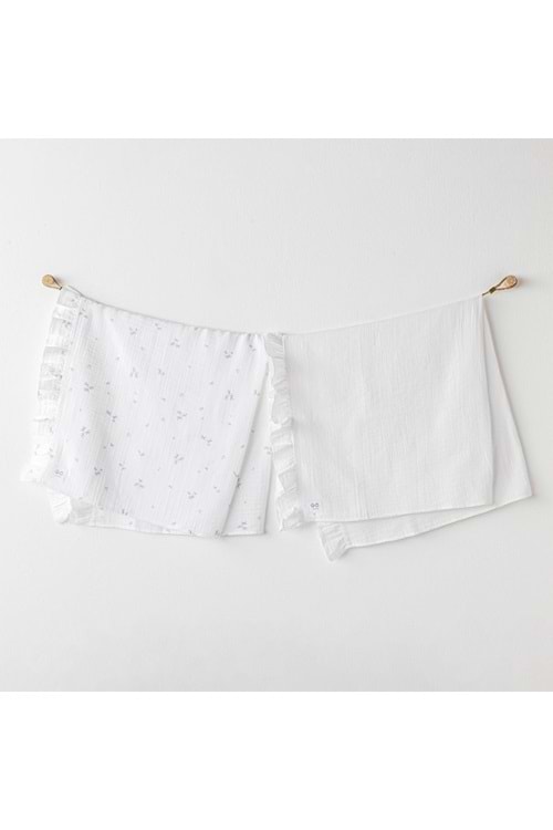 Andywawa Kız bebek muslin battaniye 2Lİ