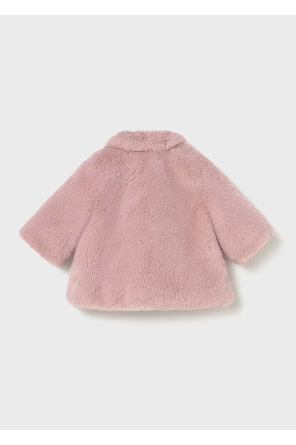 Mayoral Kız Bebek Tüylü Mont - Mayoral - PEMBE - 6-9 AY - 02402-PEMBE-6-9 AY