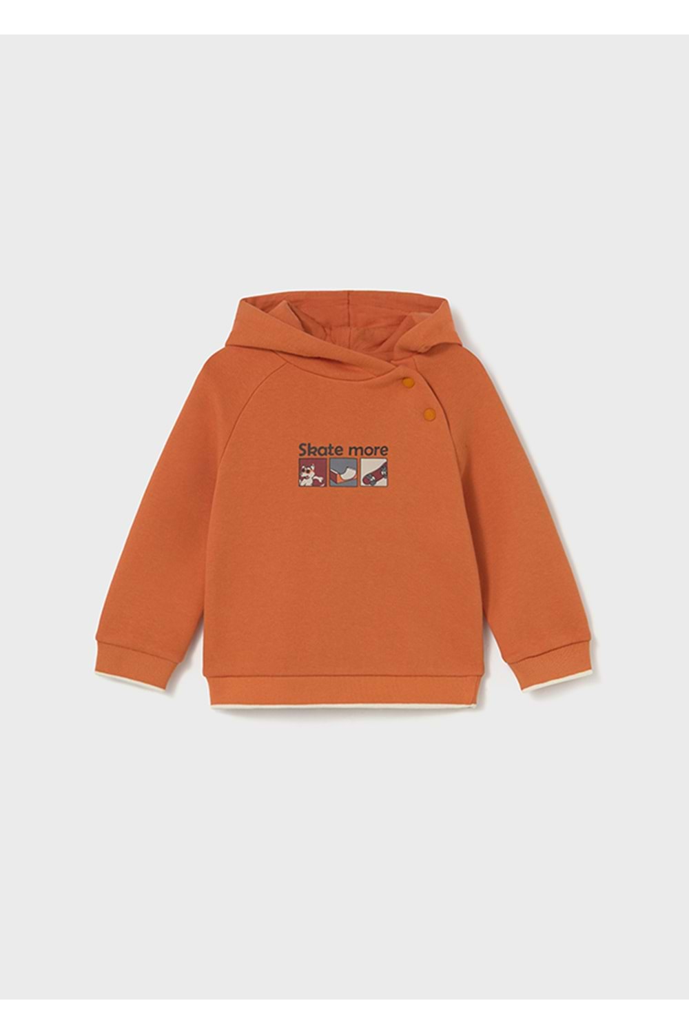 Mayoral Erkek Çocuk Kapşonlu Sweat - Mayoral - TURUNCU - 2 YAŞ - 02414-TURUNCU-2 YAŞ