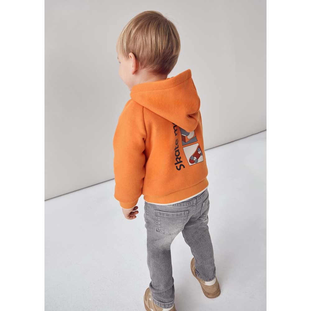 Mayoral Erkek Çocuk Kapşonlu Sweat - Mayoral - TURUNCU - 2 YAŞ - 02414-TURUNCU-2 YAŞ