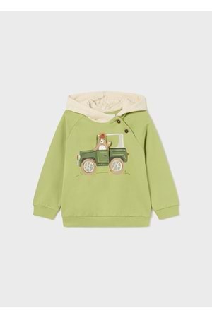 Mayoral Erkek Bebek Sweatshirt - Mayoral - YEŞİL - 36-AY - 02460-YEŞİL-36-AY