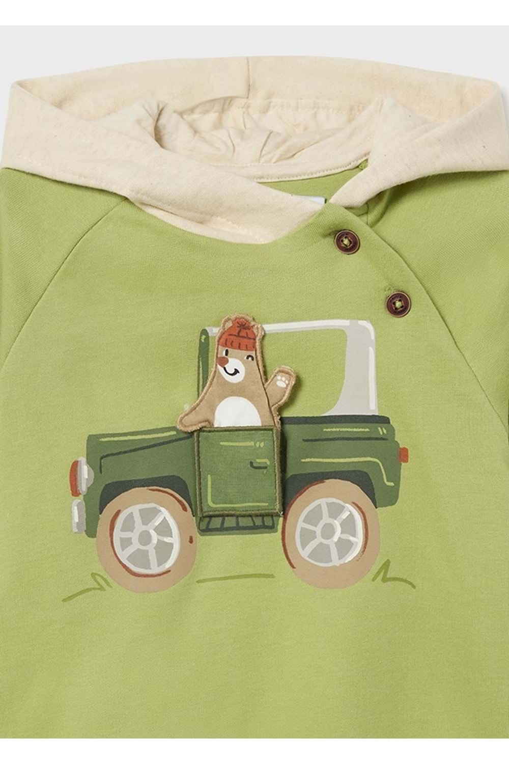 Mayoral Erkek Bebek Sweatshirt - Mayoral - YEŞİL - 36-AY - 02460-YEŞİL-36-AY