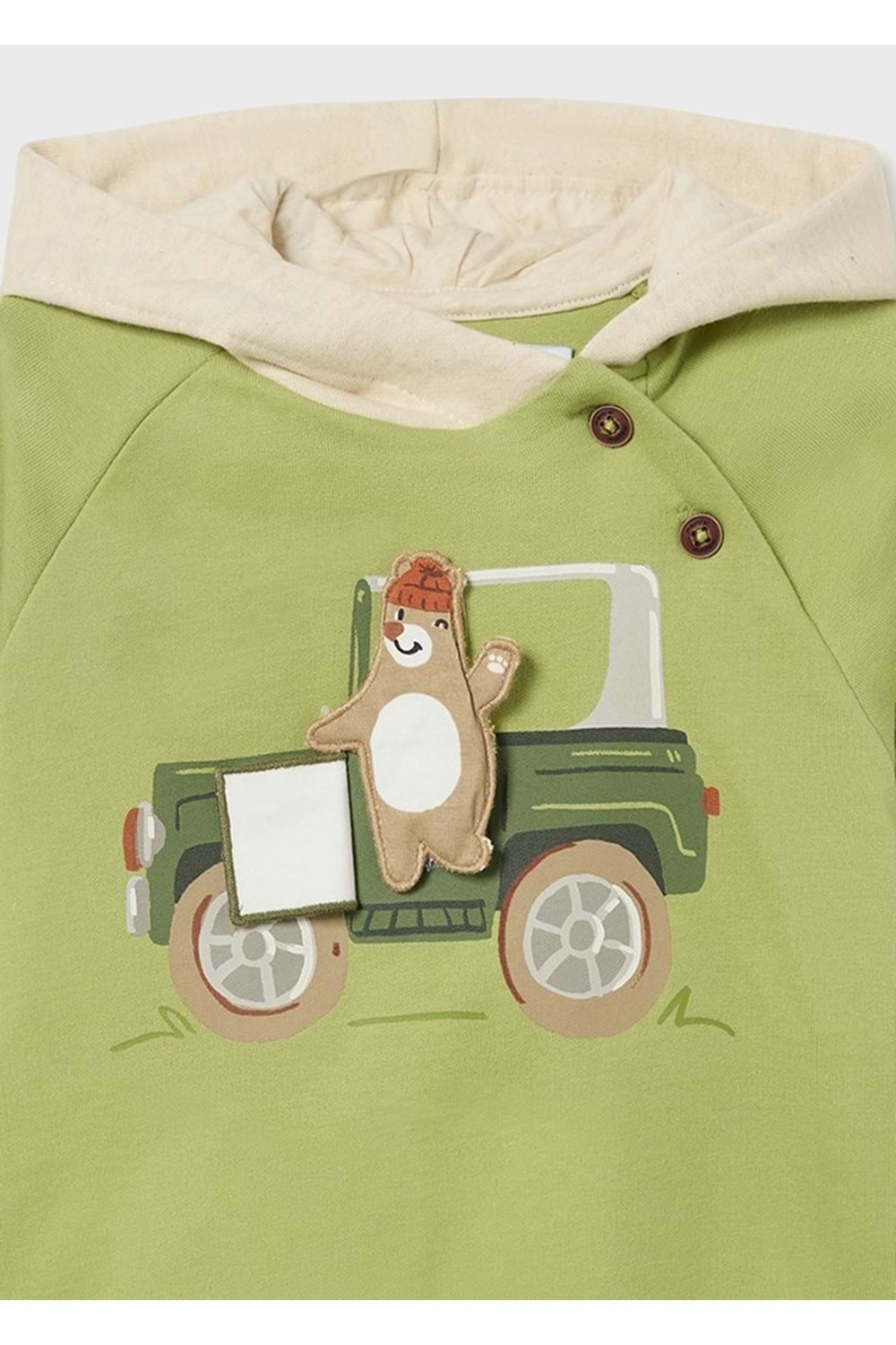 Mayoral Erkek Bebek Sweatshirt - Mayoral - YEŞİL - 36-AY - 02460-YEŞİL-36-AY