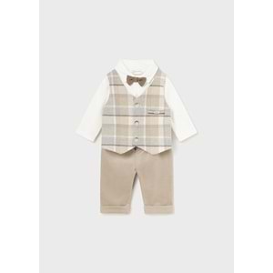 Mayoral Erkek Bebek Takım - Mayoral - BEJ - 0-1 AY - 02527-BEJ-0-1 AY