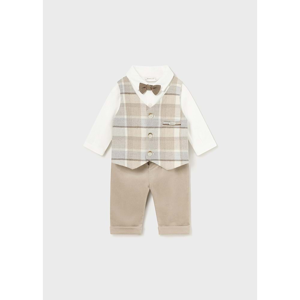 Mayoral Erkek Bebek Takım - Mayoral - BEJ - 0-1 AY - 02527-BEJ-0-1 AY