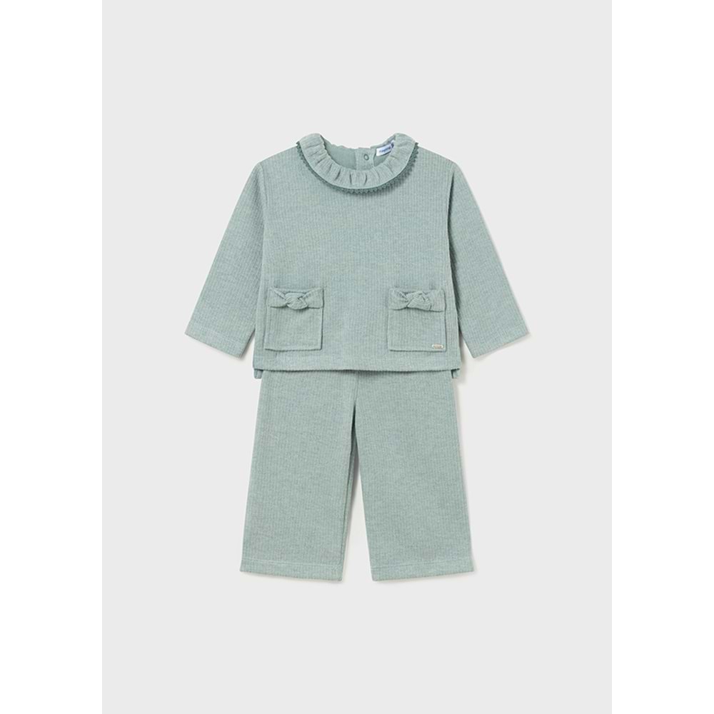 Mayoral Kız Bebek 2li Takım - Mayoral - SU YEŞİLİ - 6-AY - 02550-SU YEŞİLİ-6-AY