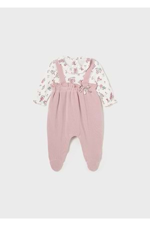 Mayoral Kız Bebek Tulum - Mayoral - NAR ÇİÇEĞİ - 4-6 AY - 02604-NAR ÇİÇEĞİ-4-6 AY