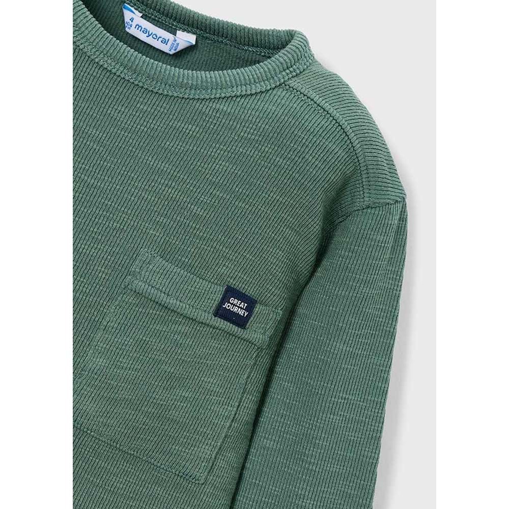 Mayoral Erkek Çocuk Tshirt - Mayoral - YEŞİL - 8 YAŞ - 04082-YEŞİL-8 YAŞ