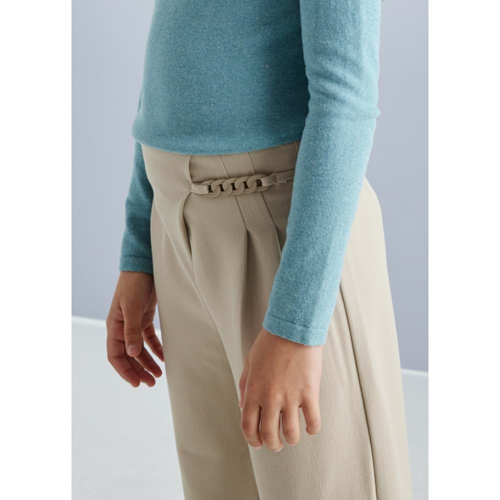 Mayoral Kız Çocuk Pantolon - Mayoral - BEJ - 10 YAŞ - 07543-BEJ-10 YAŞ