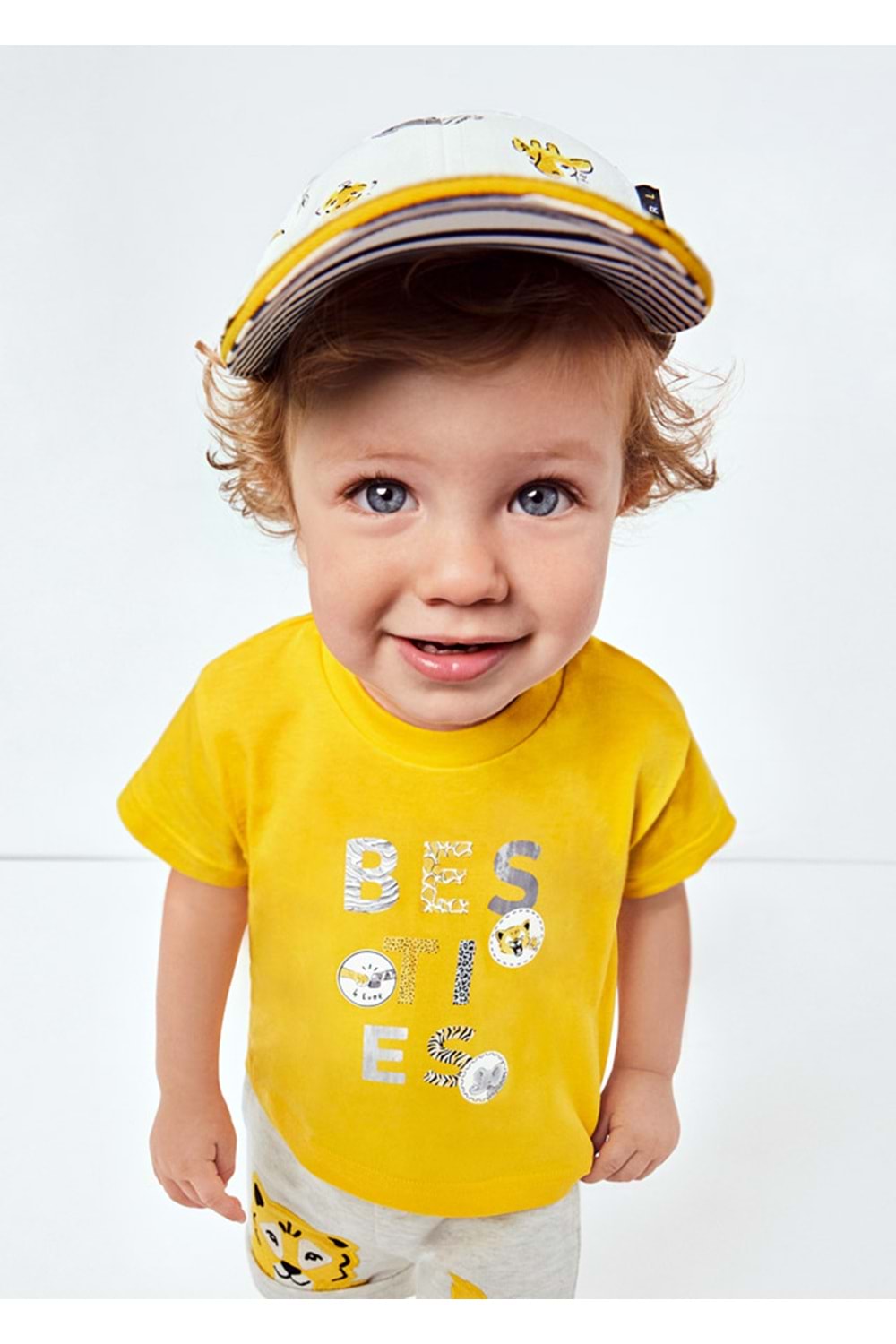 Mayoral Sarı Erkek Bebek Tshrt - MAYORAL - SARI - 24-AY
