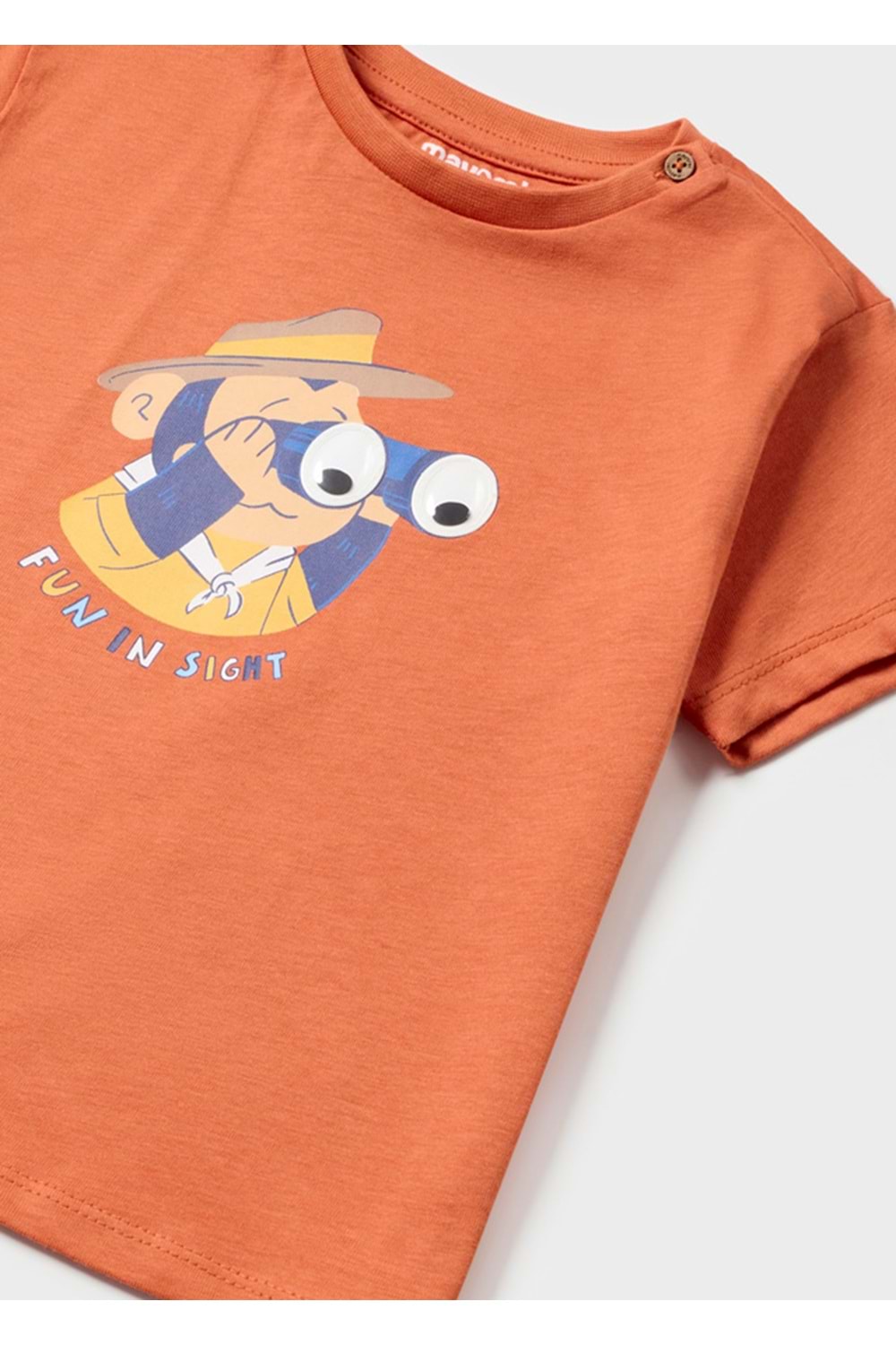 Mayoral Erkek Bebek Tshirt - Mayoral - TURUNCU - 18-AY
