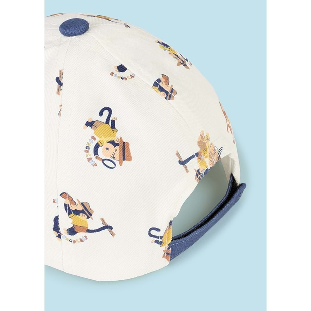 Mayoral Erkek Bebek Şapka Ecru 48 cm