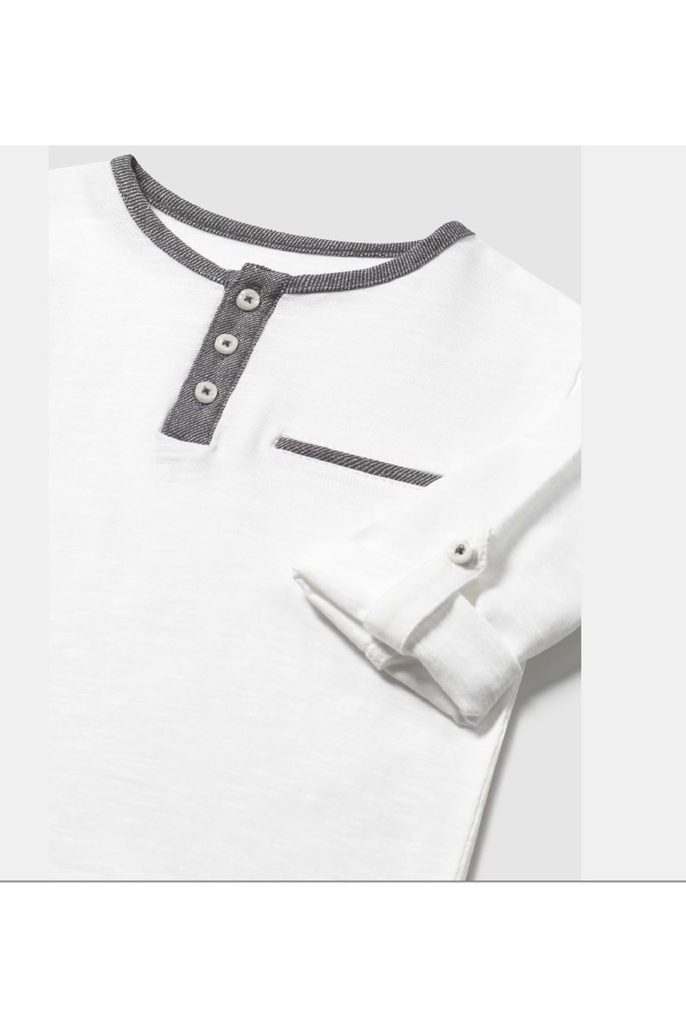 Mayoral Erkek Çocuk Tshirt - Mayoral - GRİ - 4 YAŞ - 1067-GRİ-4 YAŞ