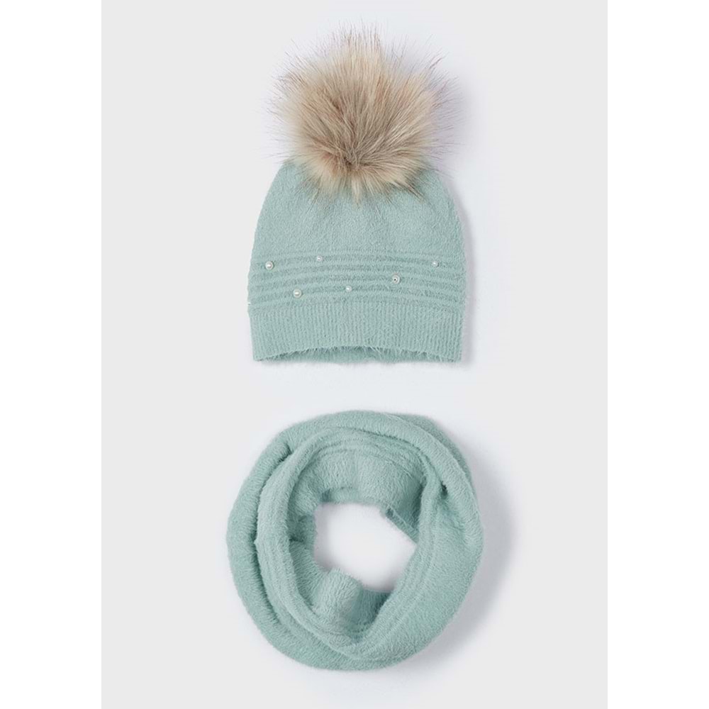 Mayoral Kız Çocuk Atkı-Şapka - Mayoral - SU YEŞİLİ - 16 YAŞ - 10825-SU YEŞİLİ-16 YAŞ